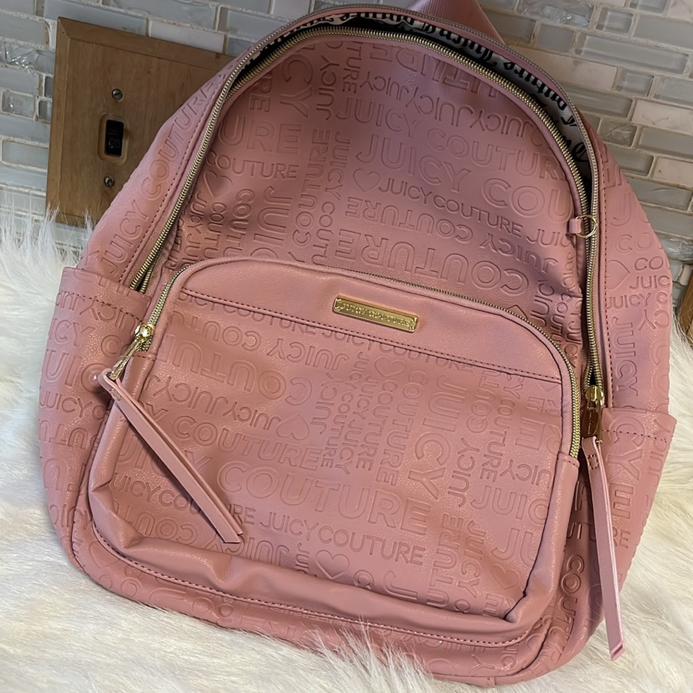 NWOT Juicy Couture Pink Backpack